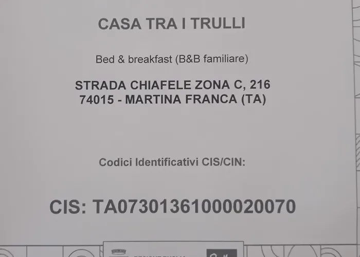 Casa Tra I Trulli